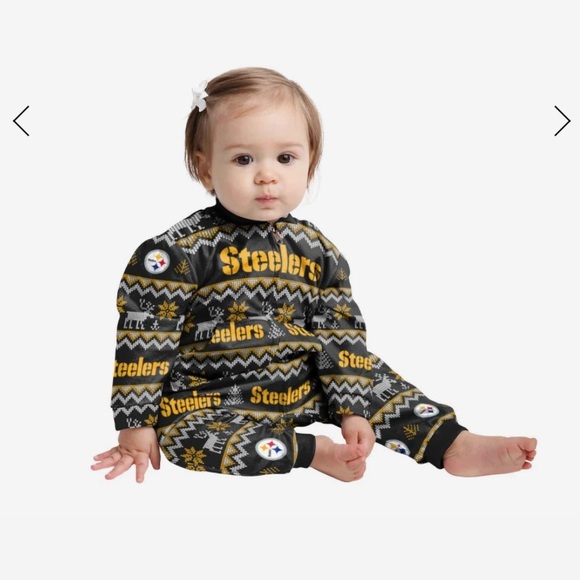 NFL Other - Pittsburgh Steelers NFL 0/3month one piece pajamas